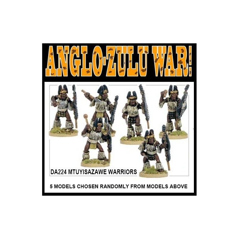 Zulu Mtuyisazawe Warriors (Regiment) 28mm Anglo-Zulu War WARGAMES FOUNDRY