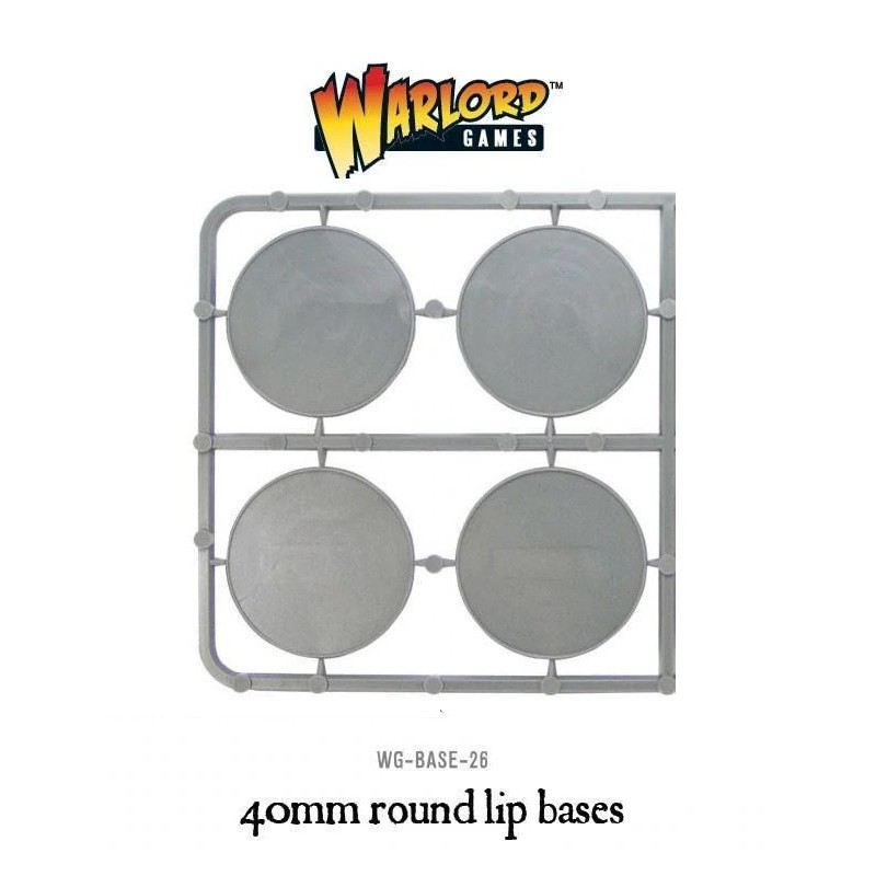 40mm round bases WARLORD GAMES