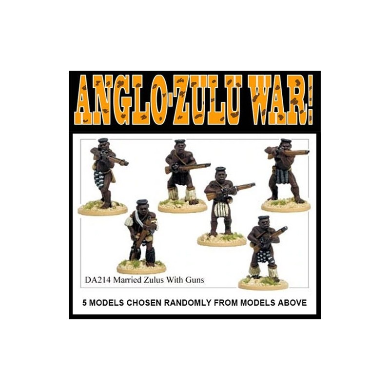 Married Zulus with Guns 28mm Anglo-Zulu War WARGAMES FOUNDRY