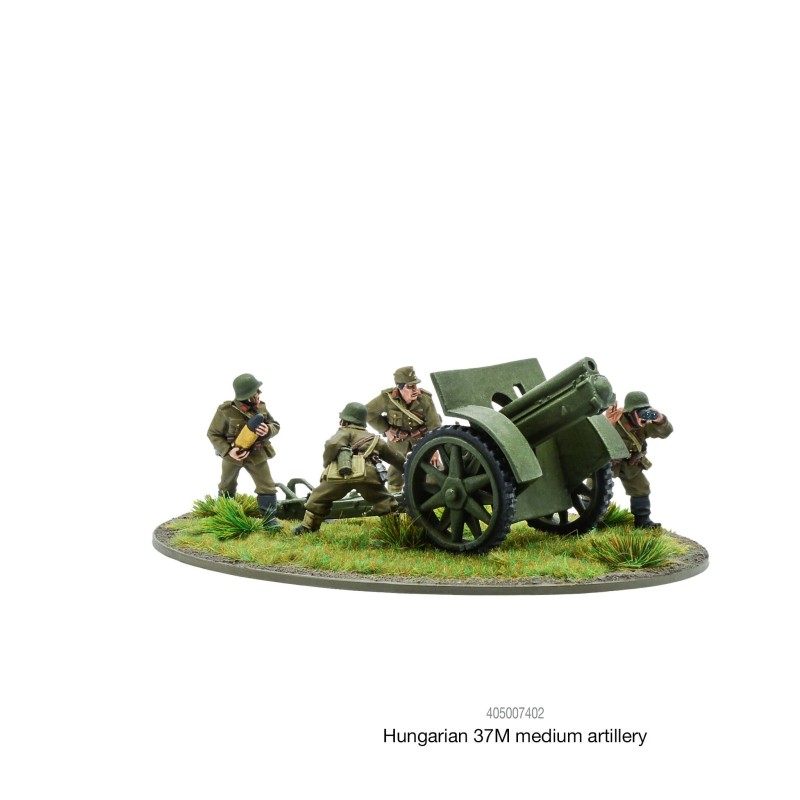 Hungarian 37M medium artillery 28mm WWII WARLORD GAMES