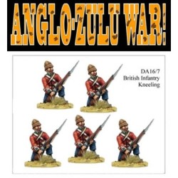 British Infantry Kneeling Anglo-Zulu War FOUNDRY MINIATURES