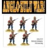 British Infantry Advancing Anglo-Zulu War FOUNDRY MINIATURES