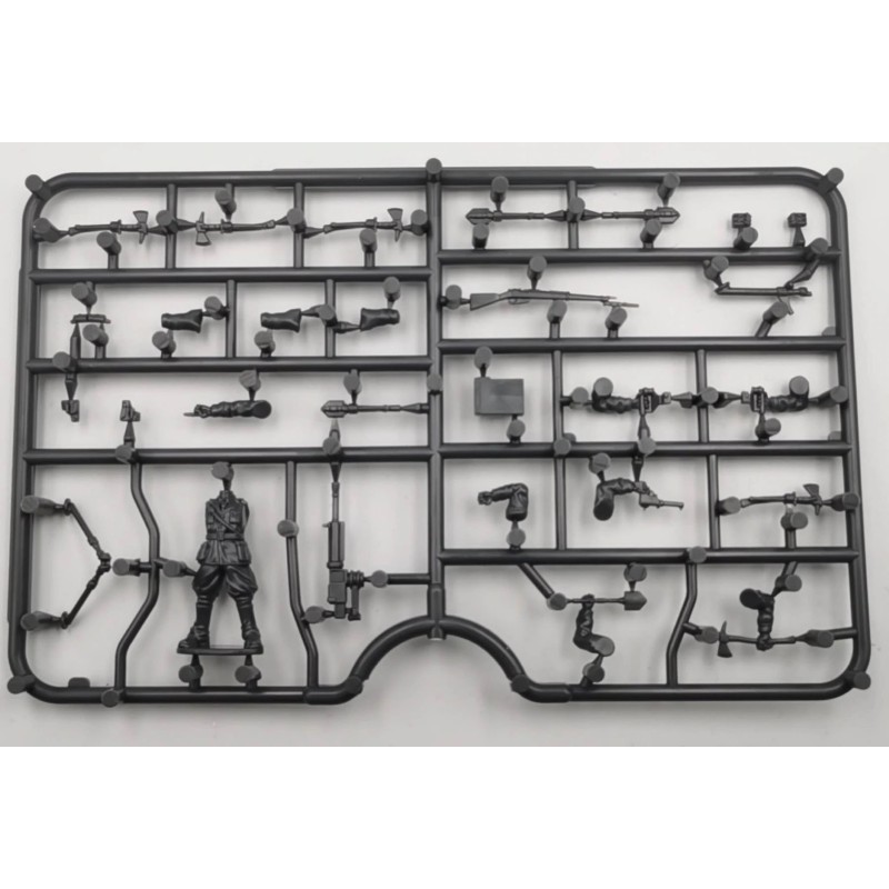 Italian Upgrade (MG & Officer) Sprue 28mm WWII WARGAMES ATLANTIC