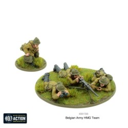 Belgian Army HMG team 28mm...