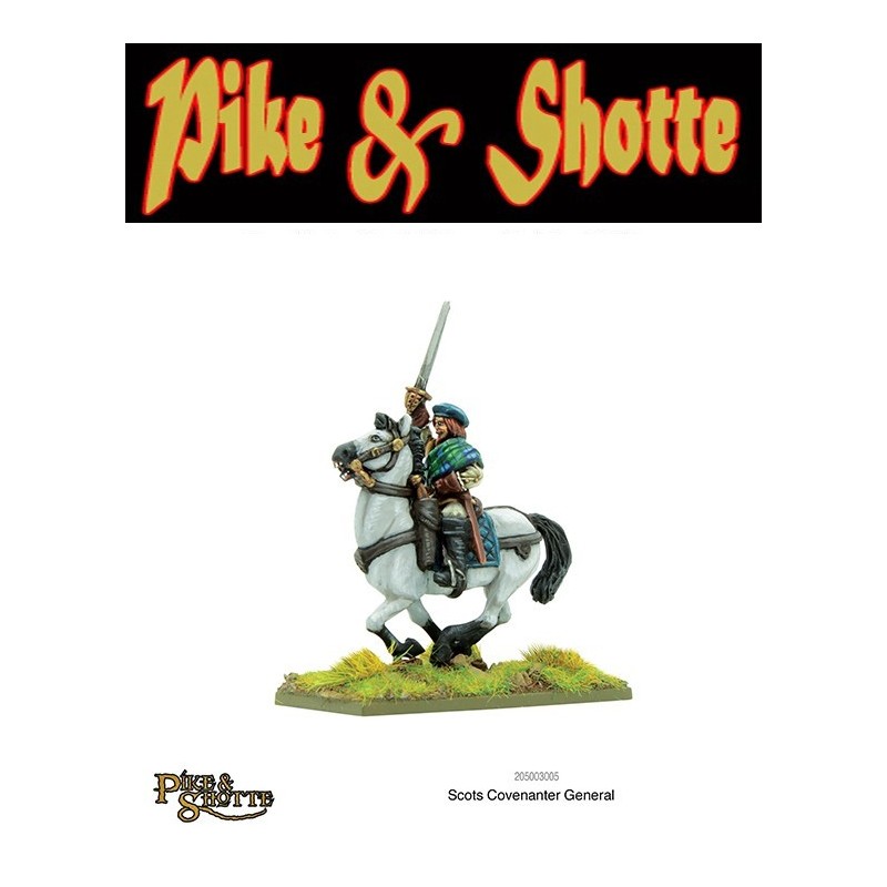 Scots Covenanter General ECW 28mm Pike & Shotte WARLORD GAMES