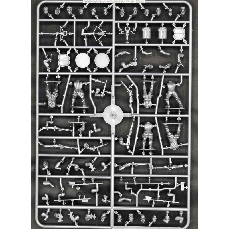 Conquistadors Sprue (6) 28mm WARGAMES ATLANTIC