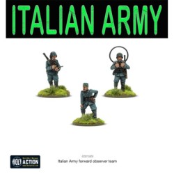 Italian Army Forward Observer Team 28mm WWII WARLORD GAMES