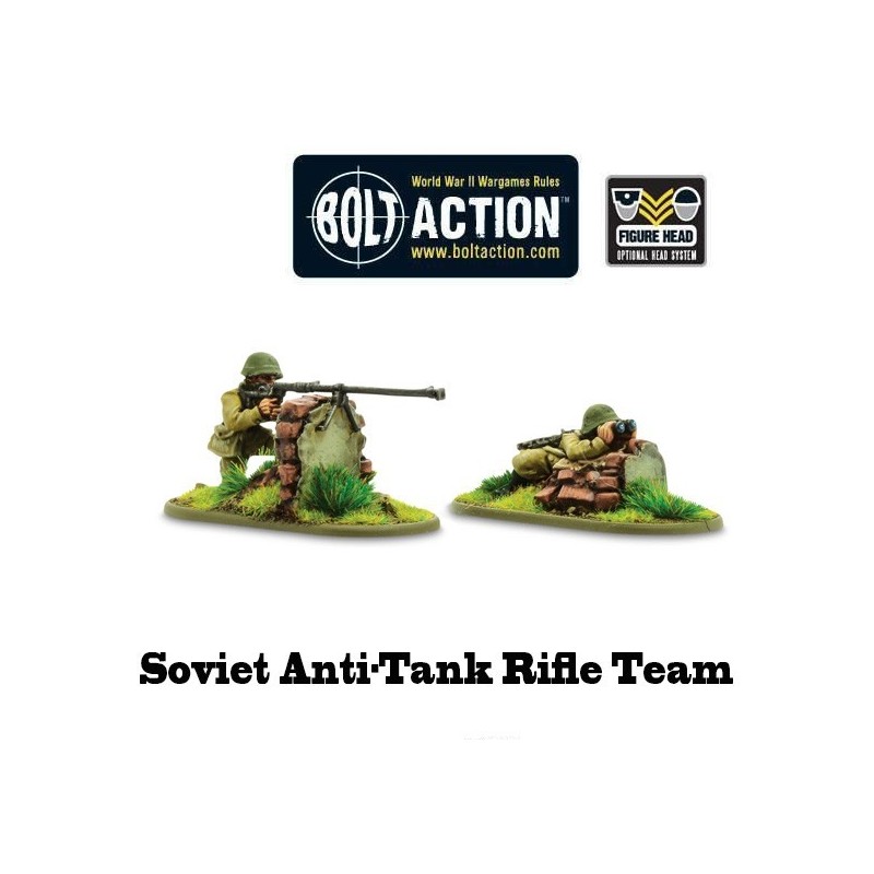 Russian Soviet Anti-tank Rifle Teams 28mm WWII WARLORD GAMES