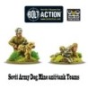 Soviet Army Dog Mine anti-tank teams 28mm WWII WARLORD GAMES