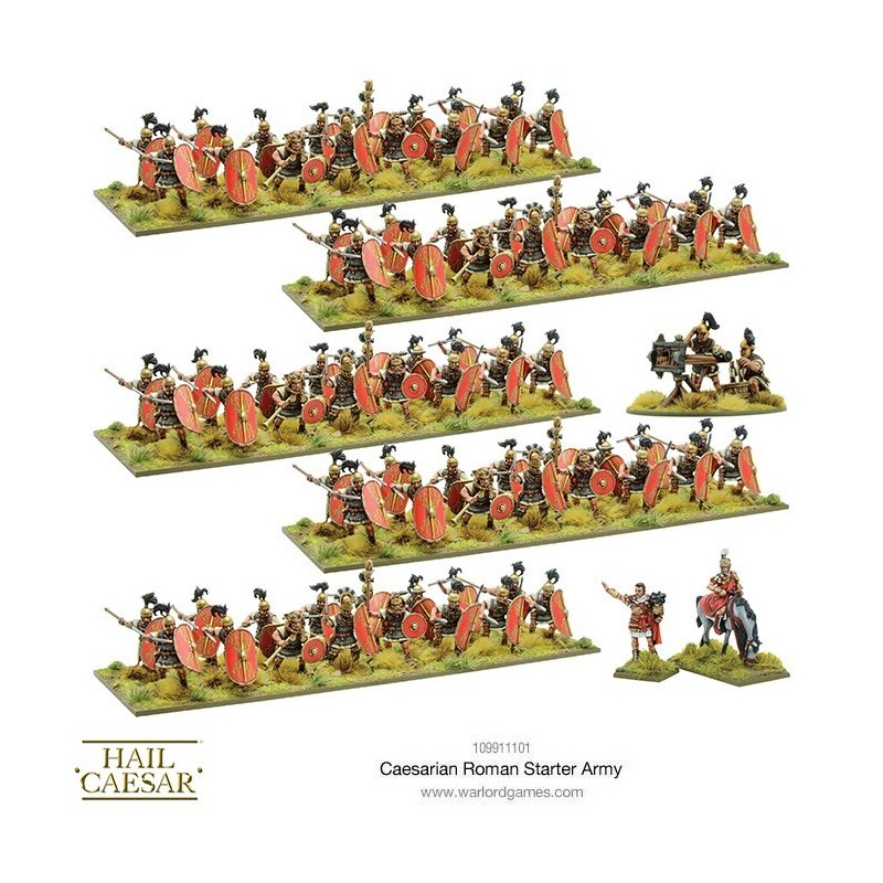 Caesarian Roman Starter Army box set 28mm ANCIENTS HAIL CAESAR WARLORD GAMES