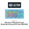 British 11th Armoured Division (Black Bull) decals sheet 28mm WWII WARLORD