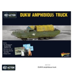 U.S. DUKW amphibious truck...