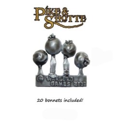 Bonnets pack (20) Pike & Shotte WARLORD GAMES