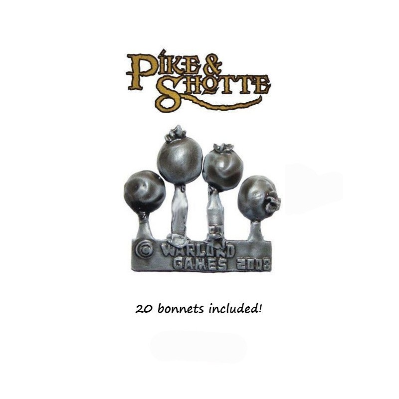 Bonnets pack (20) Pike & Shotte WARLORD GAMES