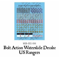 28mm WWII US Rangers decals...