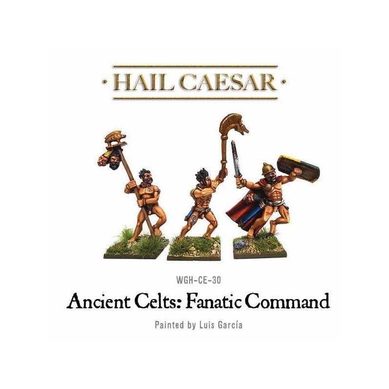 Ancient Celt Fanatic command WARLORD GAMES