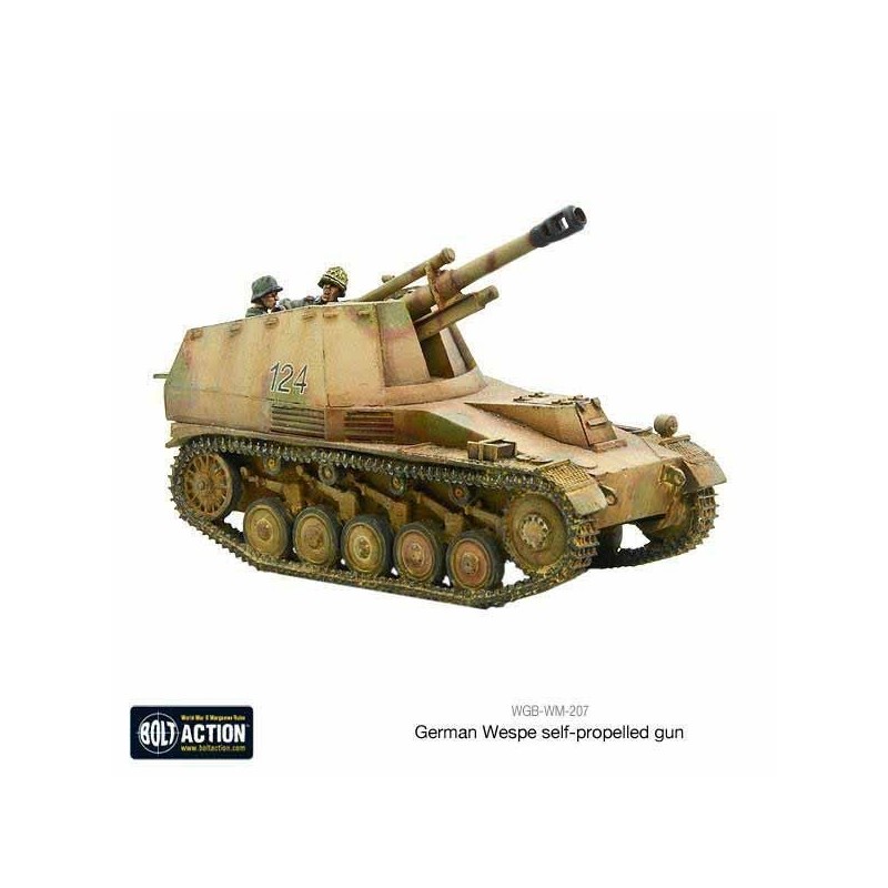 German Wespe self-propelled gun 28mm WWII WARLORD GAMES