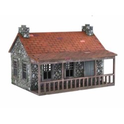 Stone House w/Porch 28mm...