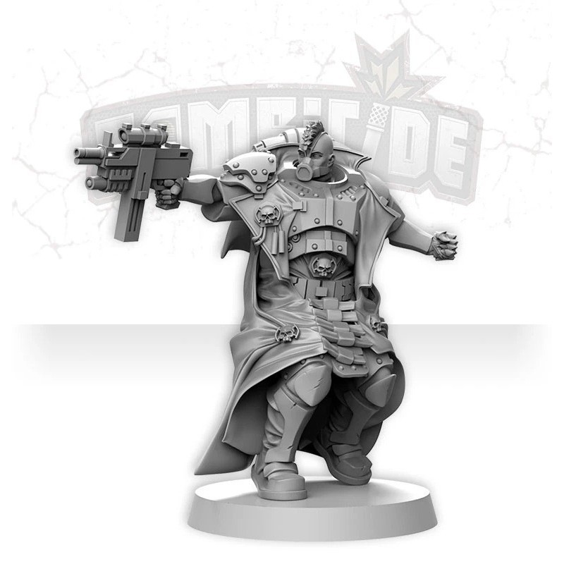 Black Opts Andrei 28mm SciFi Miniatures ZOMBICIDE CMON